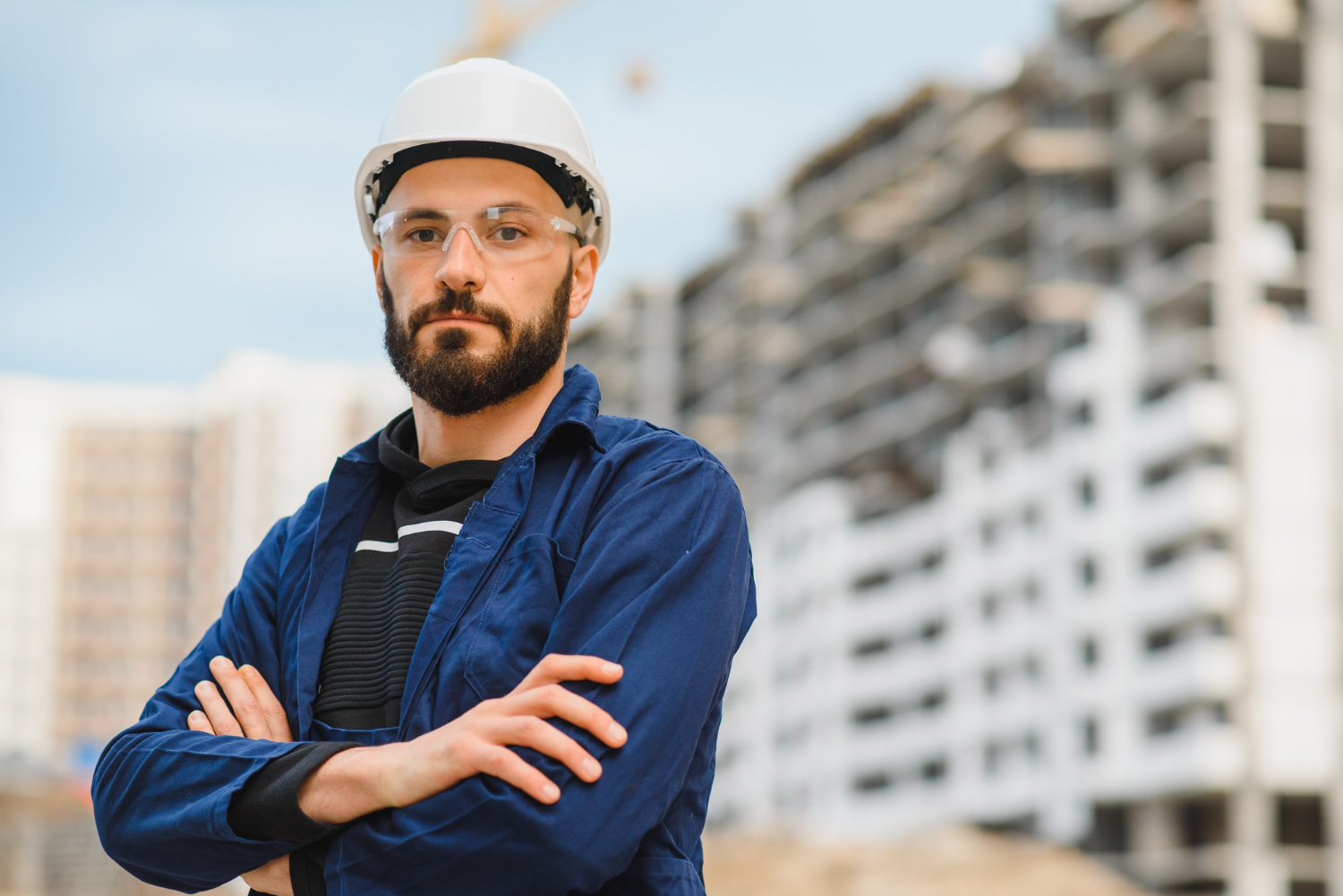 Chantier de gros œuvre : coffrage et structure